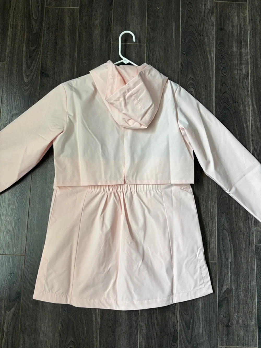Weatherproof Light Pink Hooded Utility Jacket